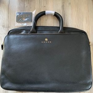 NWT Cross Black Leather Bag